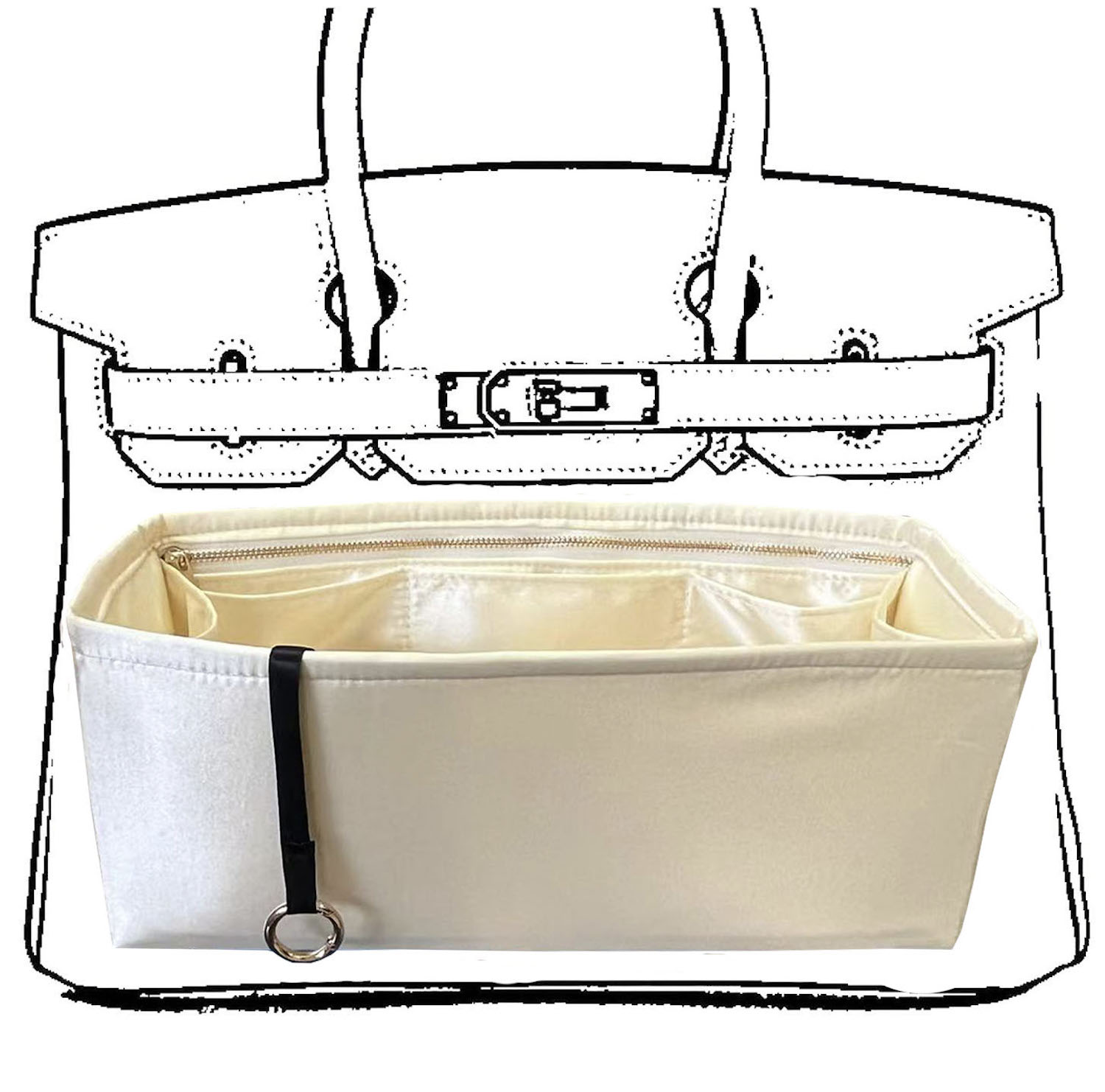 Luxury Skincare Box - Organizer do torebki Birkin S 25