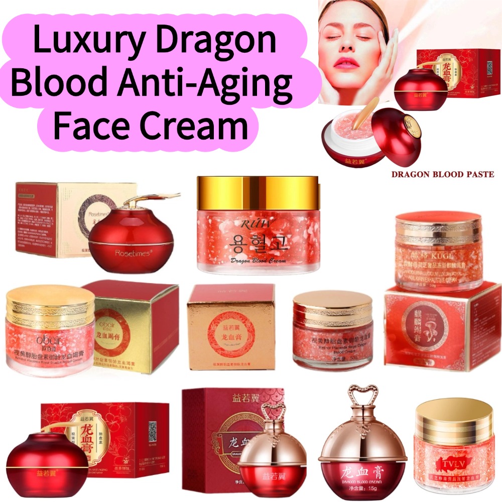 Luxury Skincare Anti Aging - Luksusowy krem do twarzy z smoczą