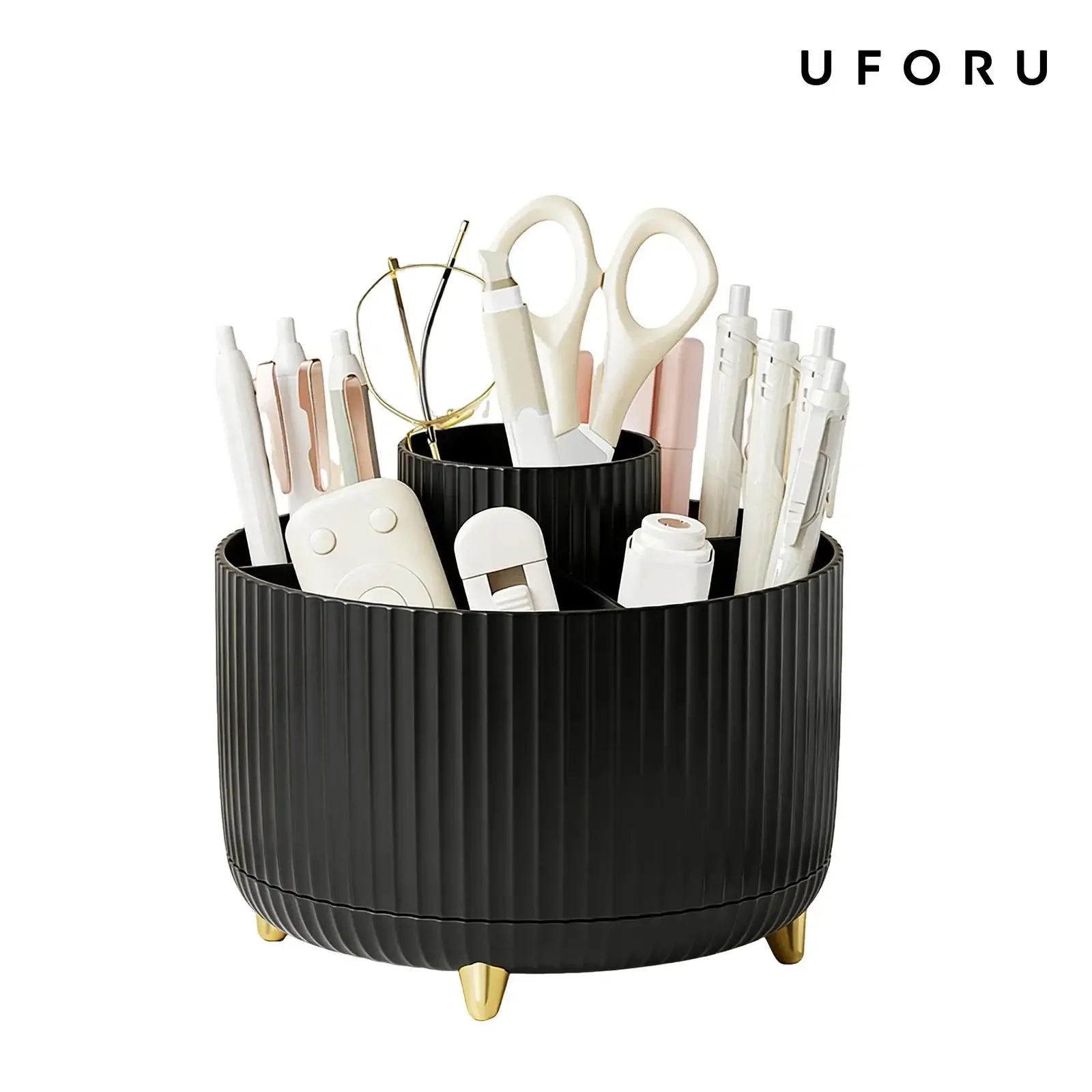 Luxury Skincare Box - Organizer do makijażu z obrotem 360