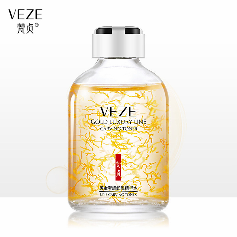 Luxury Skincare Anti Aging - 24K złota luksusowa linia rzeźba Toner