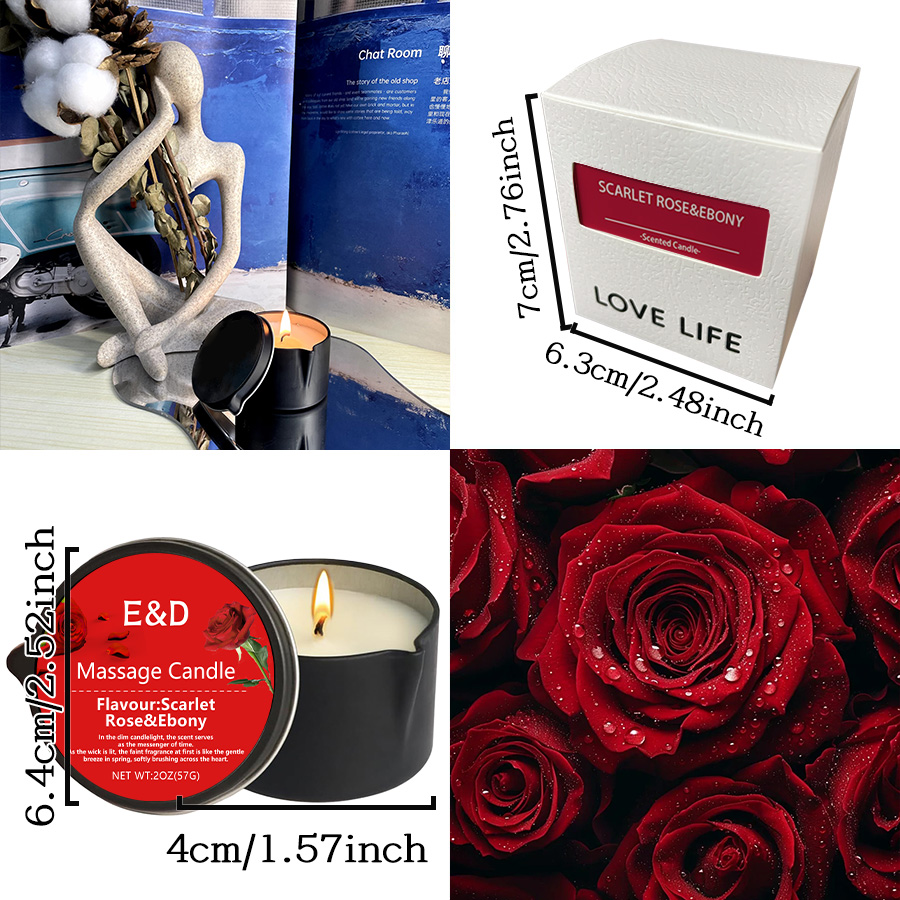 Świeca z olejkiem do masażu, d – Luxury Skin Care recenzja i cena