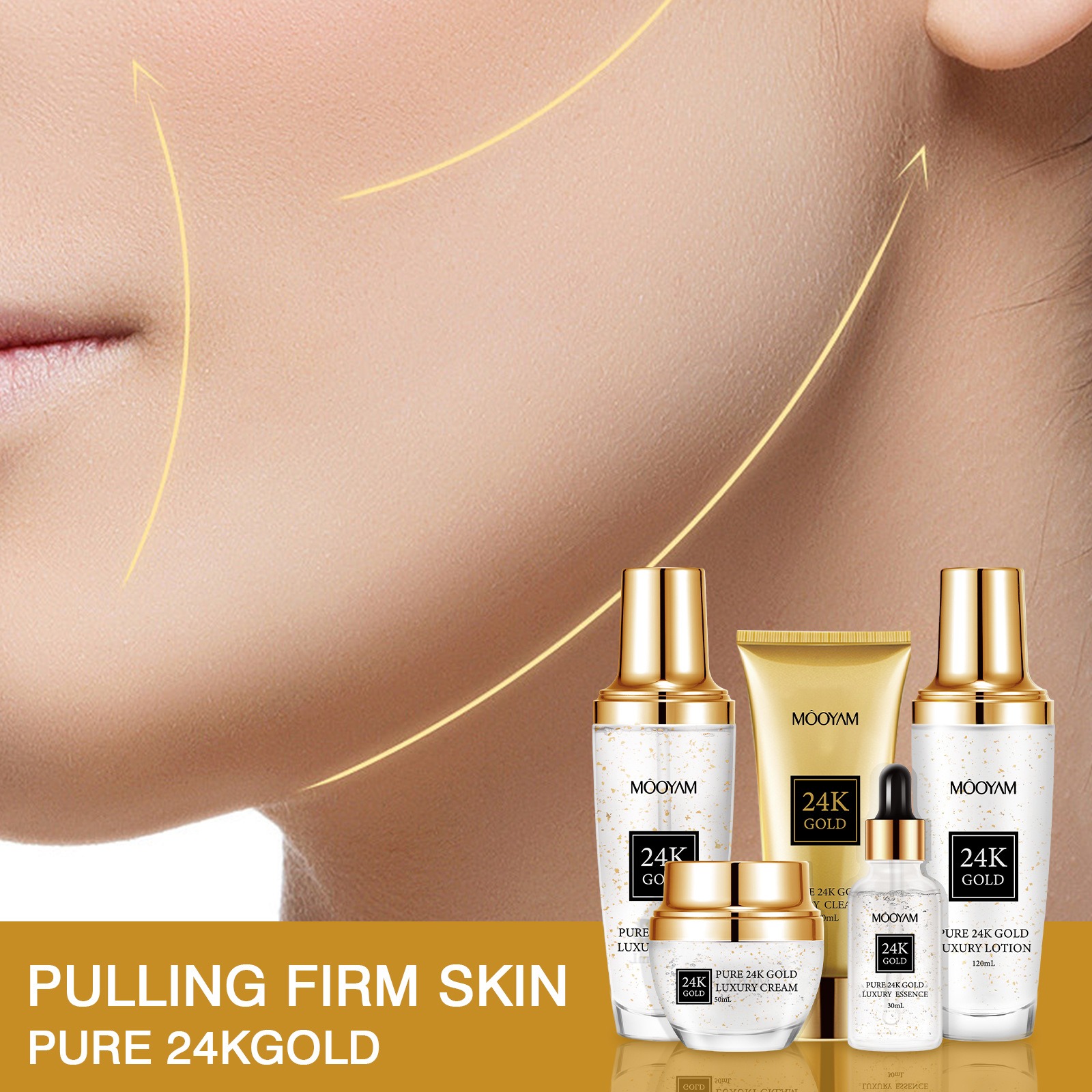 Złoty zestaw 24K LUXURY nawilż – Luxury Skincare Anti Aging recenzja i cena