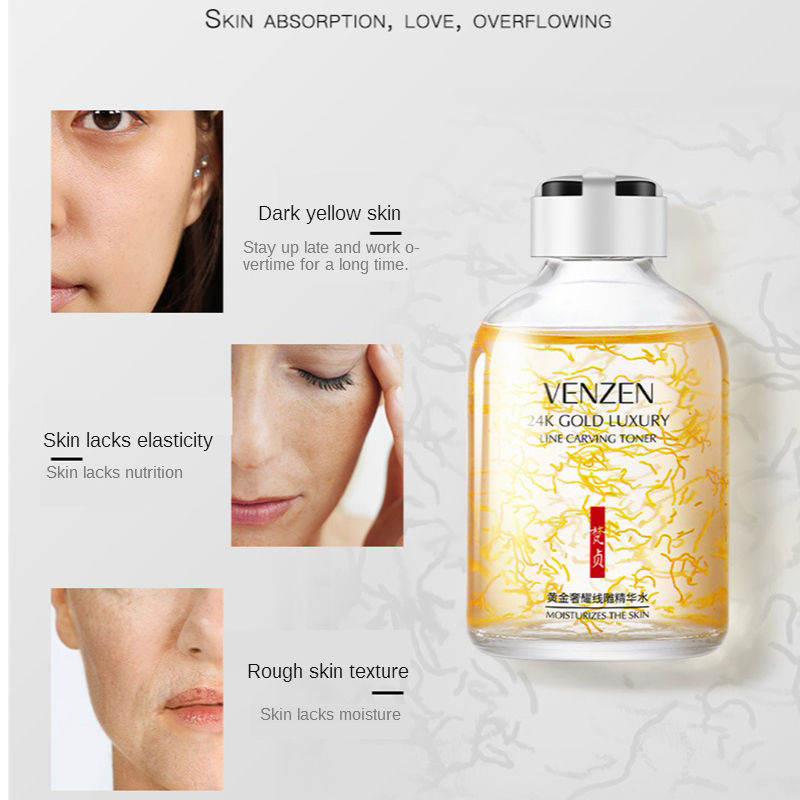 24K złota luksusowa linia rzeź – Luxury Skincare Anti Aging recenzja i cena
