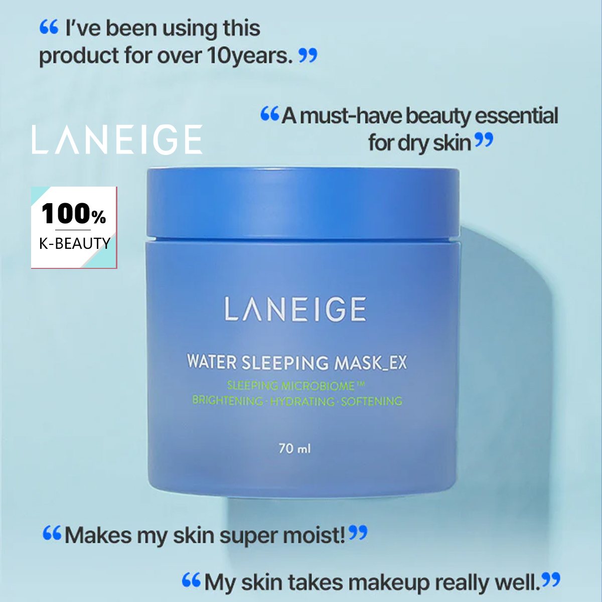 LANEIGE Water Sleeping Mask 70 – Luxury Skincare Korea recenzja i cena